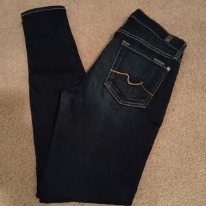 7 Seven For All Mankind Gwenevere Jeans 27 Womens Classic‎ Preppy Western Y2K